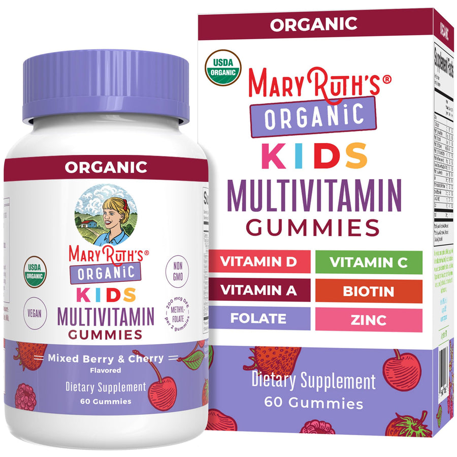 Kids Vitamins | Multi | 1 Month Supply | Kids Multivitamin Gummies for Ages 4+ | Vegan | Only 2 Gummies a Day | 60 Count