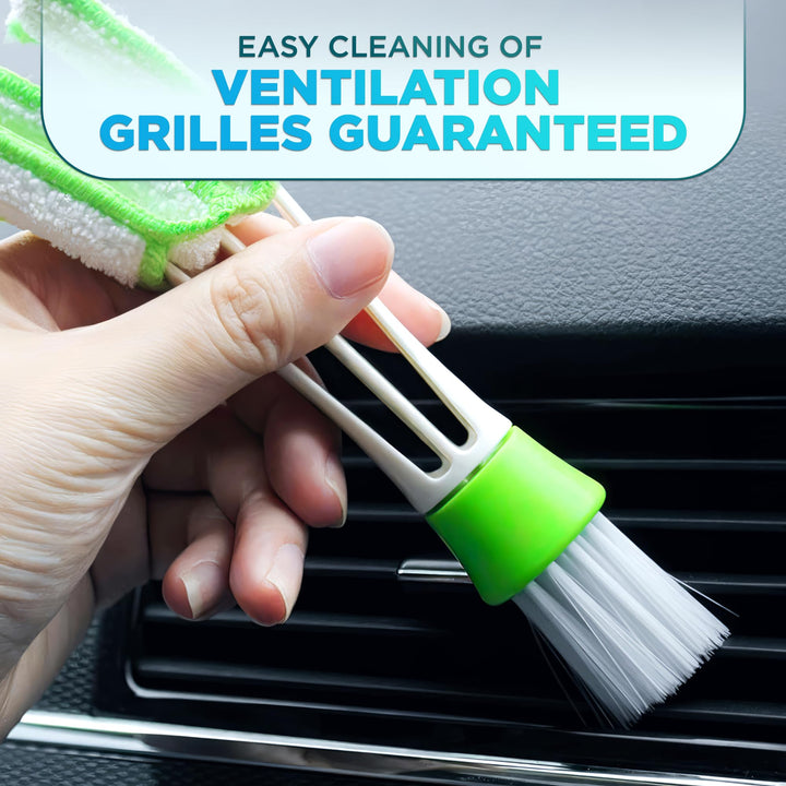 Rurah Multifunction Cleaning Brush for Car Indoor Air-C