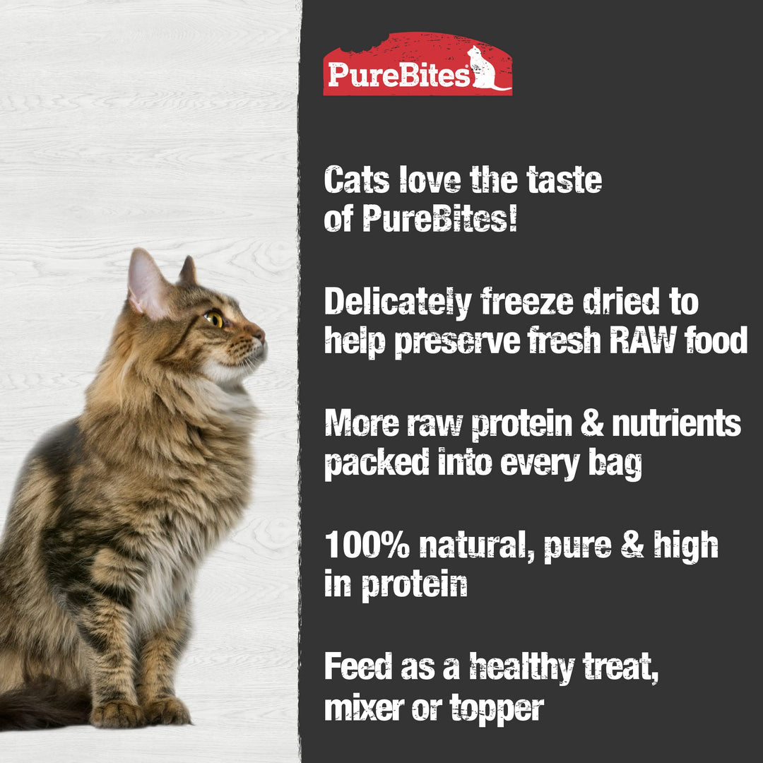 Chicken Freeze Dried Cat Treats, 1 Ingredient, Made in USA, 2.3oz