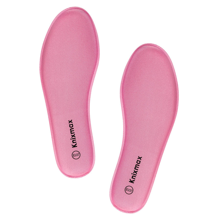 Knixmax Memory Foam Insoles for Women Men, Super Soft S