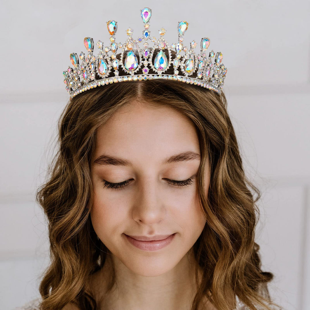 AW BRIDAL Tiaras and Crowns for Women - Princess Tiaras