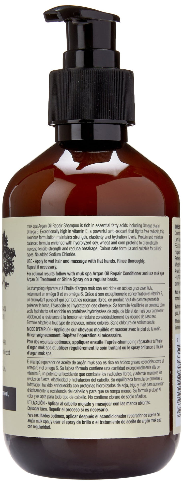 - Spa Argan Oil Repair Shampoo, 10.1 Ounce