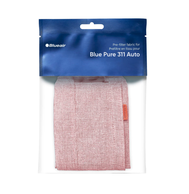 BLUEAIR Blue Pure 311 Auto Light Pink Pre-Filter, Washable Fabric Traps Pollen, Pet Hair &amp; Dust, Archipelago Sand