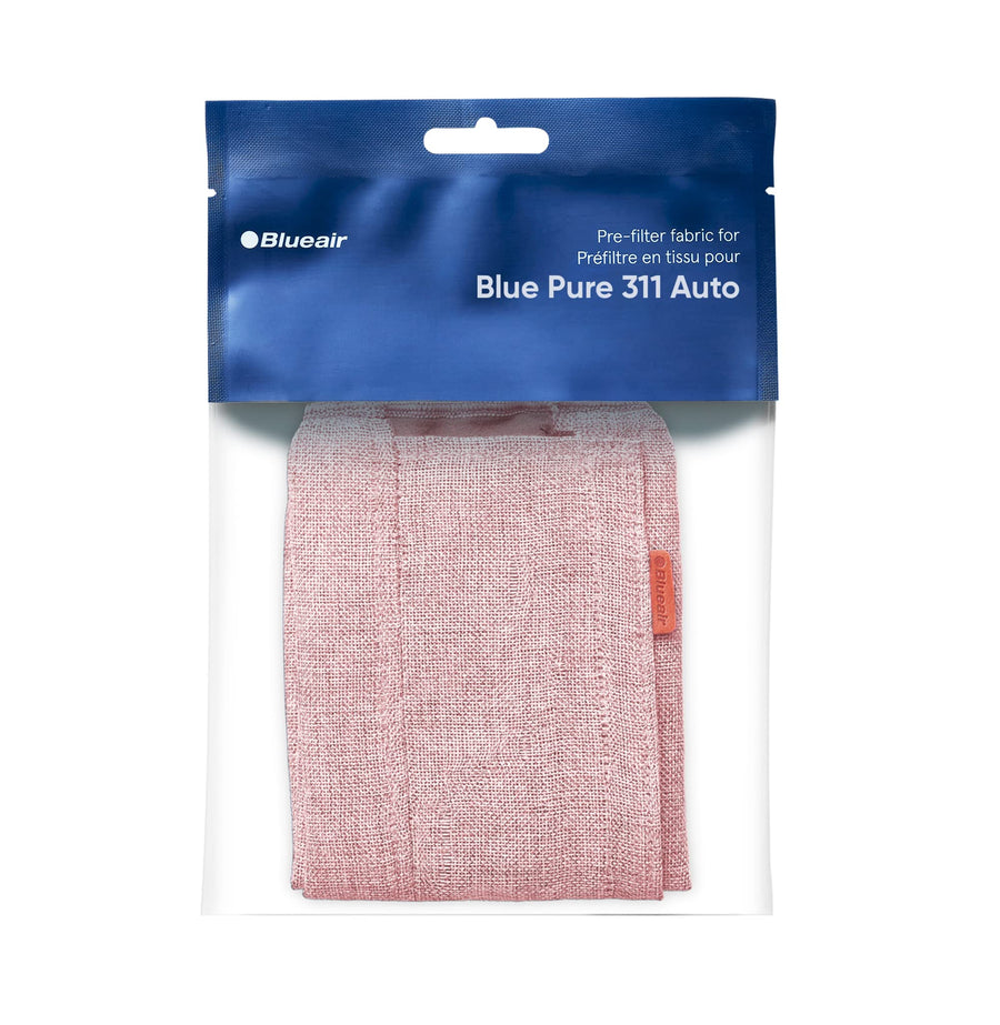 BLUEAIR Blue Pure 311 Auto Light Pink Pre-Filter, Washable Fabric Traps Pollen, Pet Hair & Dust, Archipelago Sand
