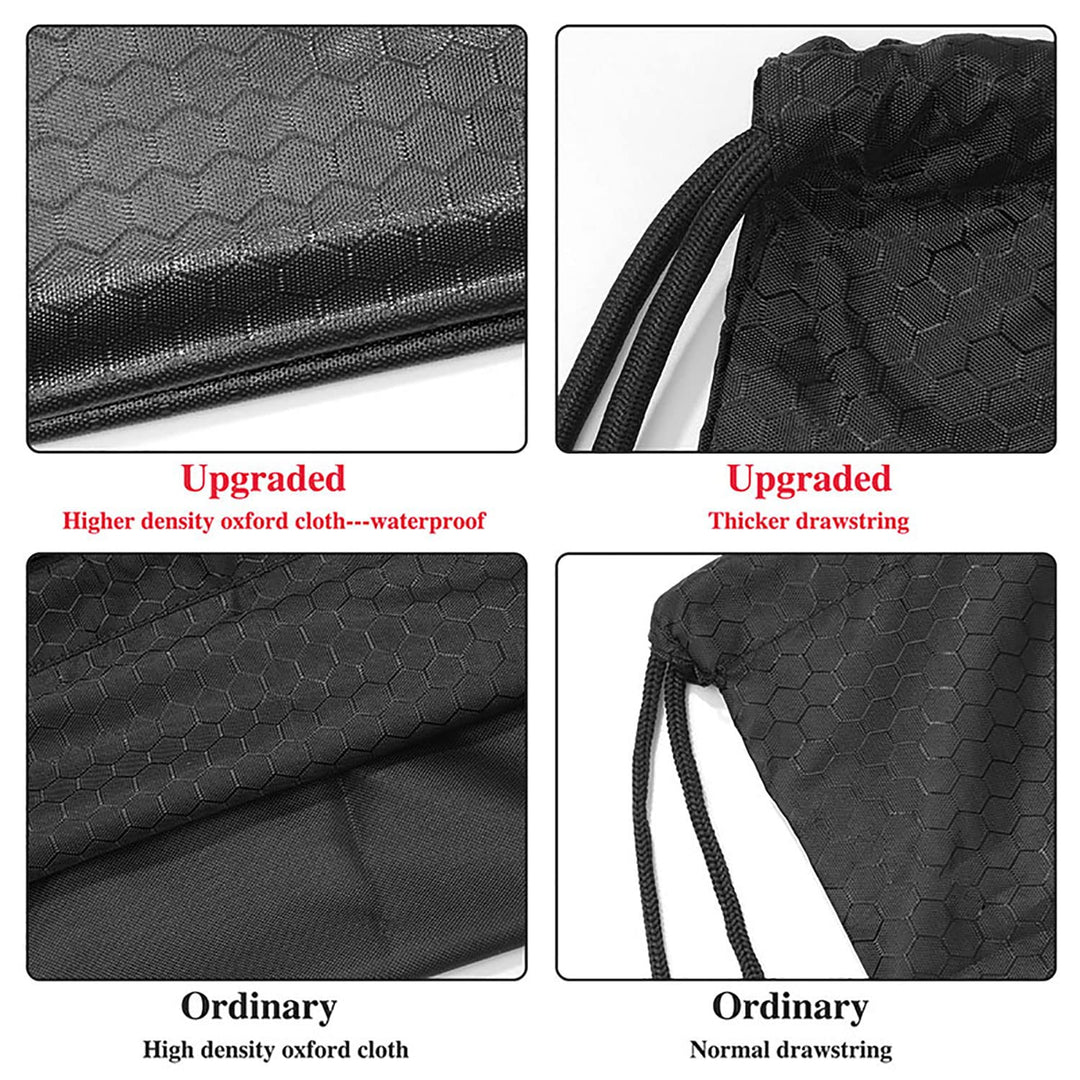 Drawstring Backpack Bag, Waterproof Draw String Back Sa