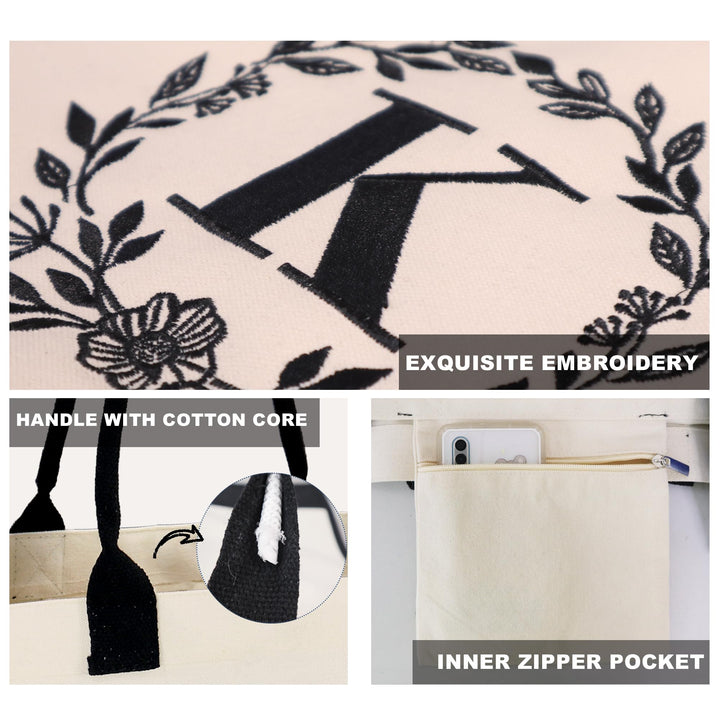 BeeGreen Canvas Tote Bag Christmas Gifts Personalized B