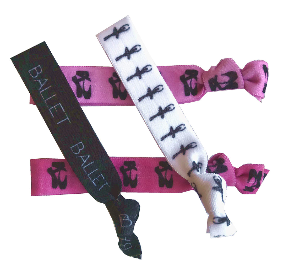 8 Piece Ballet Hair Elastic Set - Accessories for Ballet Dancers, Women, Girls, Ballet Dance Teachers, Ballet Dance Classes - MADE in the USA