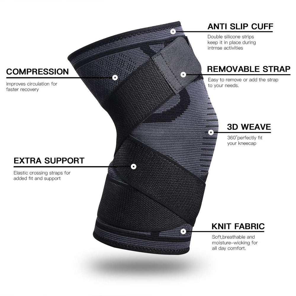 SKDK Knee Brace for Knee Pain Knee Support Compression 
