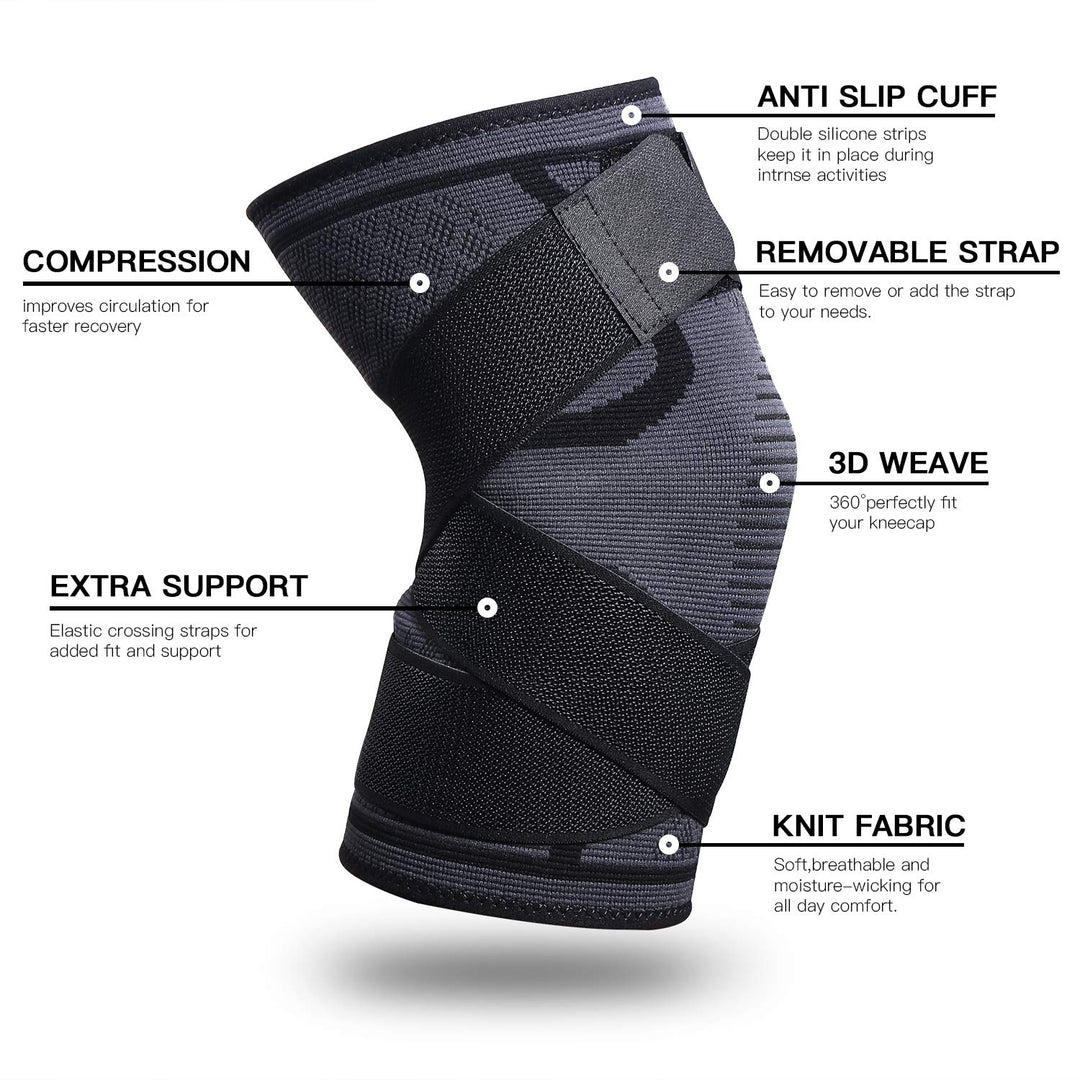 SKDK Knee Brace for Knee Pain Knee Support Compression 
