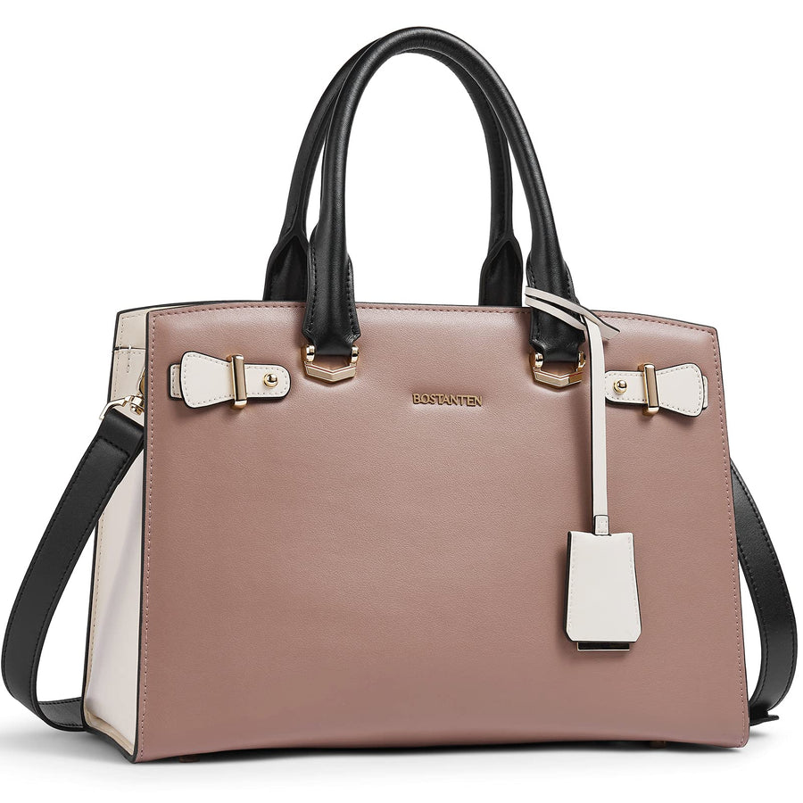 BOSTANTEN Women Leather Handbag Designer Satchel Purses