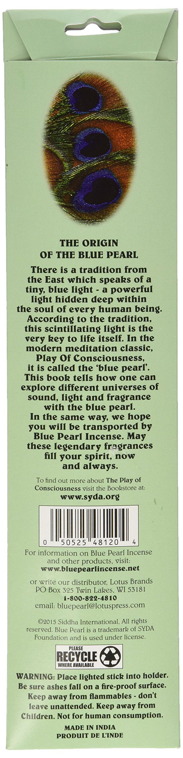 Blue pearl Incense Cedarwood, 20 Gm