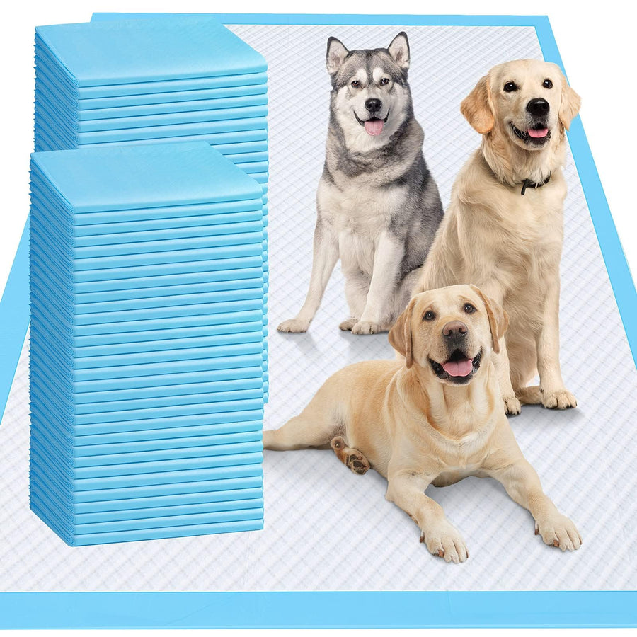 4XL 36x36 Thicken Heavy Absorbency Dog Pad Extra Large- Jumbo Disposable Polymer Quick Dry No Leaking Pee Pads for Dogs, Cats, Rabbits Pets 30 Counts