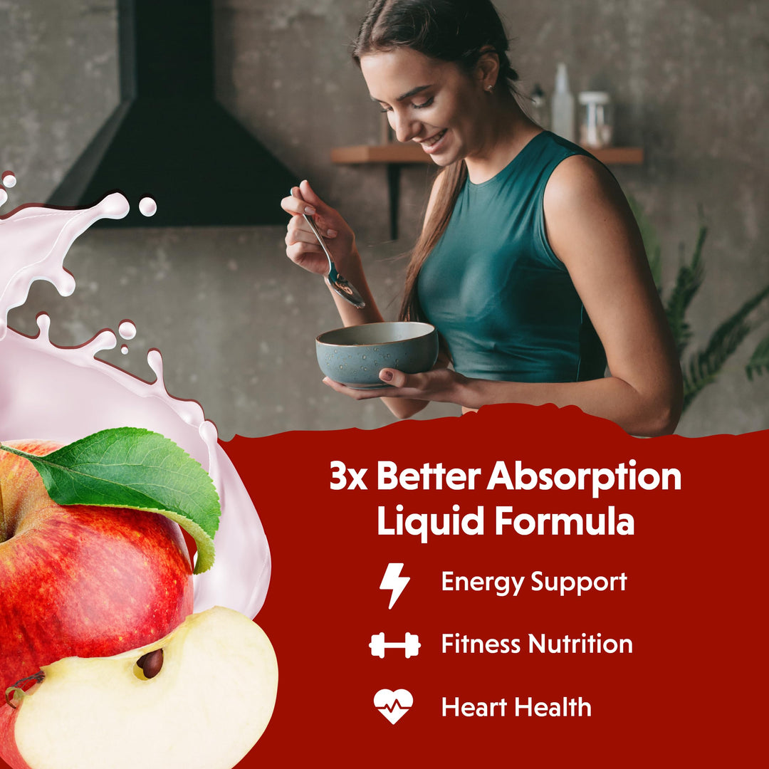 Barlean&#39;s Fresh Apple with 1,500 mg of Tonalin 
