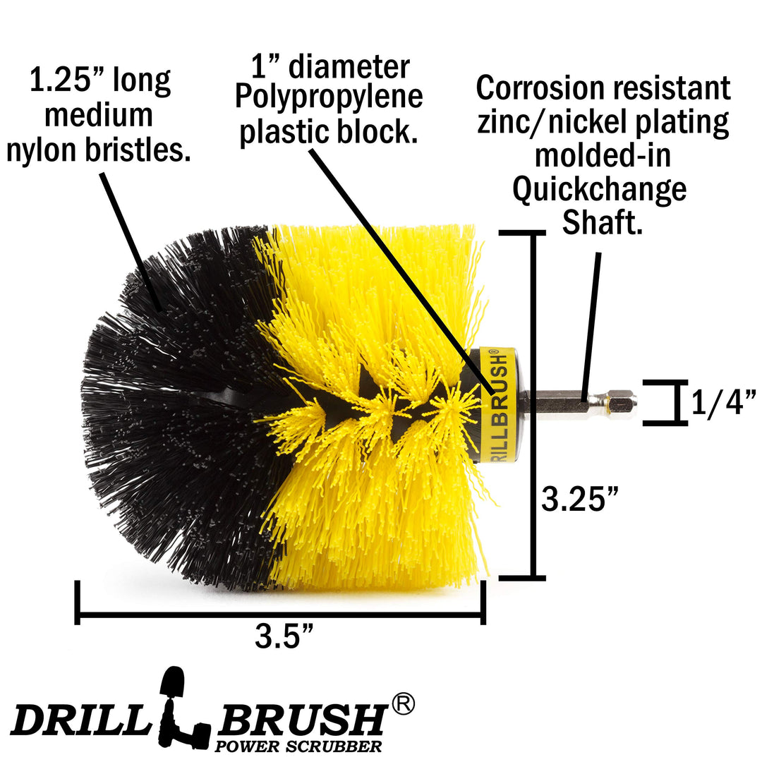 Drill Brush - Bathroom Cleaning Accessories - Shower Cl