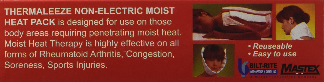 Bilt-Rite Mastex Health Non-Electric Moist Heat Packs, Beige