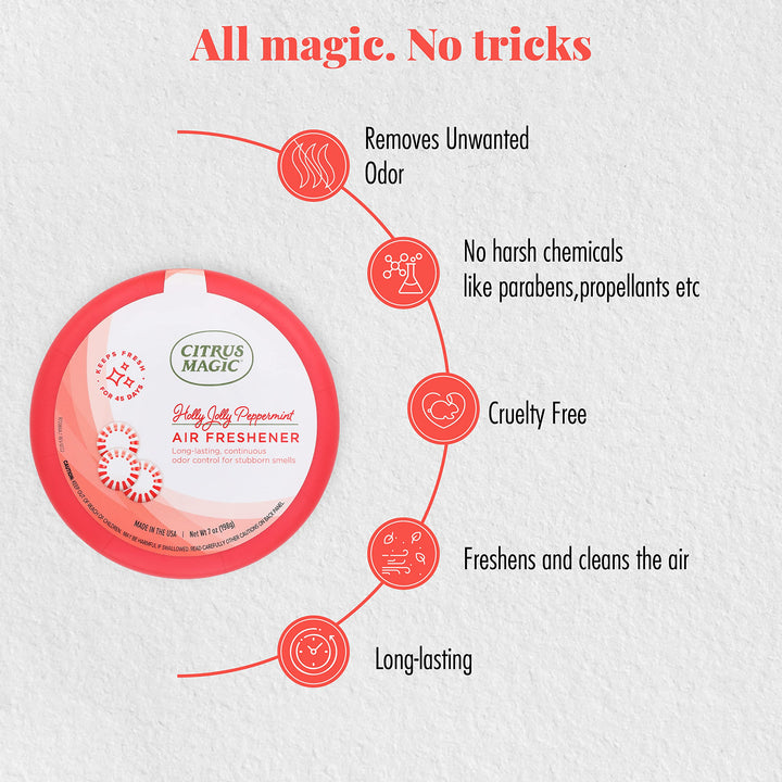 Citrus Magic 3-Pack Holiday Fragrance Solid Air Freshen