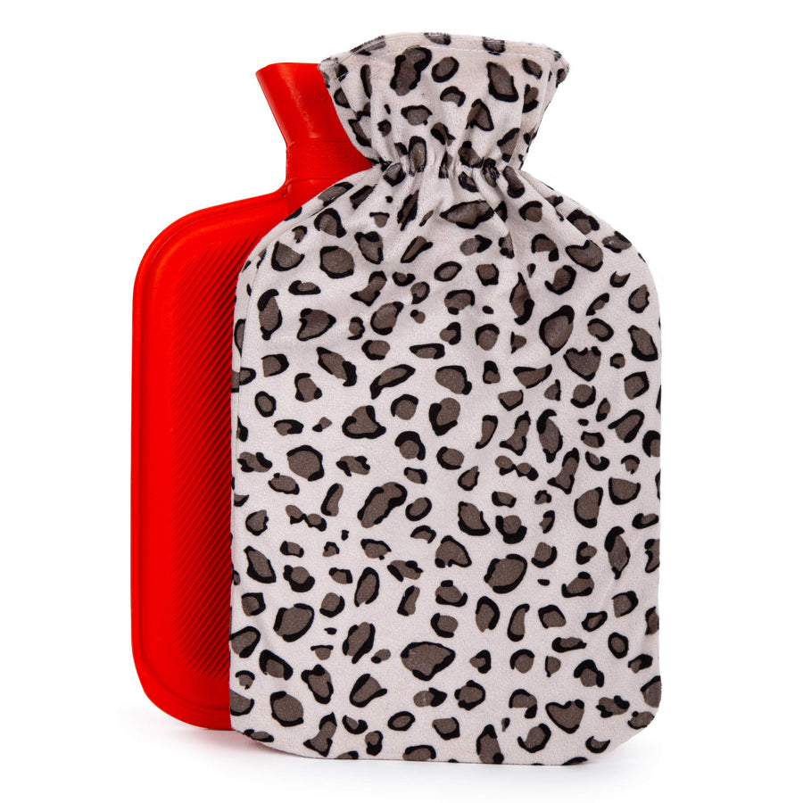 Bodico Warm and Cozy Cute Leopard Hot or Cold Water Bot