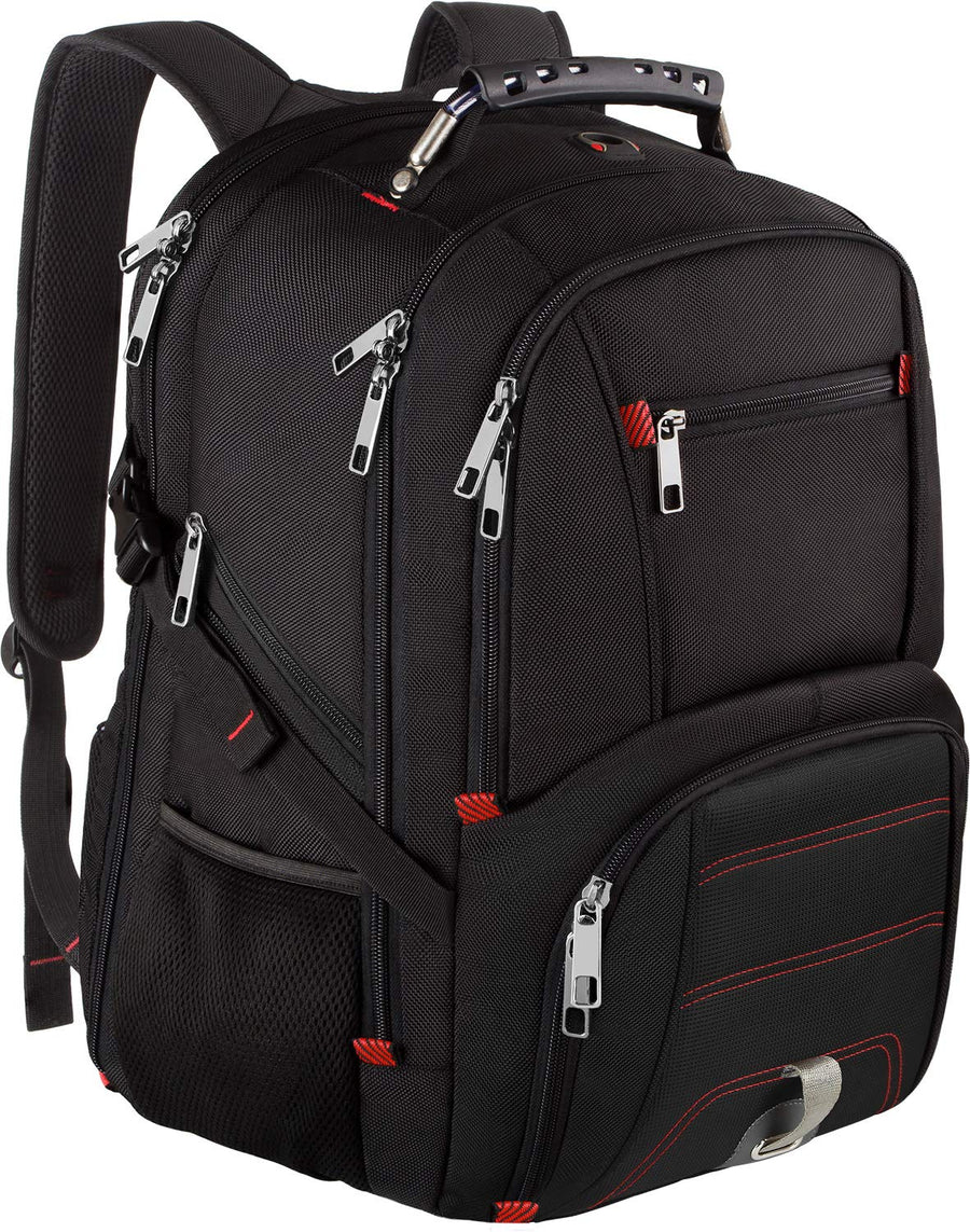 Travel Laptop Backpack,Extra Large Capacity TSA Friendly Anti Theft Backpacks with USB Charging Port,Water-Resistant Men Business College Computer Bookbag Fits 17 Inch Laptop&Notebook