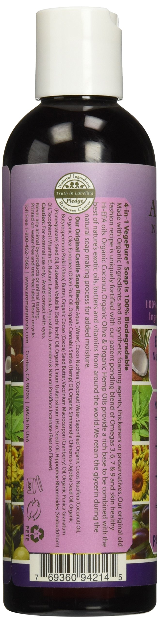 Extraordinary Natural Castile 4-In-1 Soap, Lavender Passion Flower, 8 Ounce