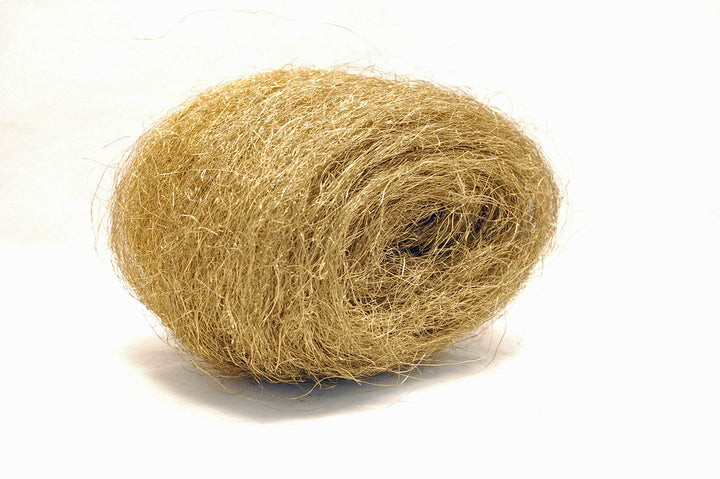 Brass Wool 3.5 Oz Skein/Pad/WAD -. (COARSE Grade) -Made in USA, Pure Brass