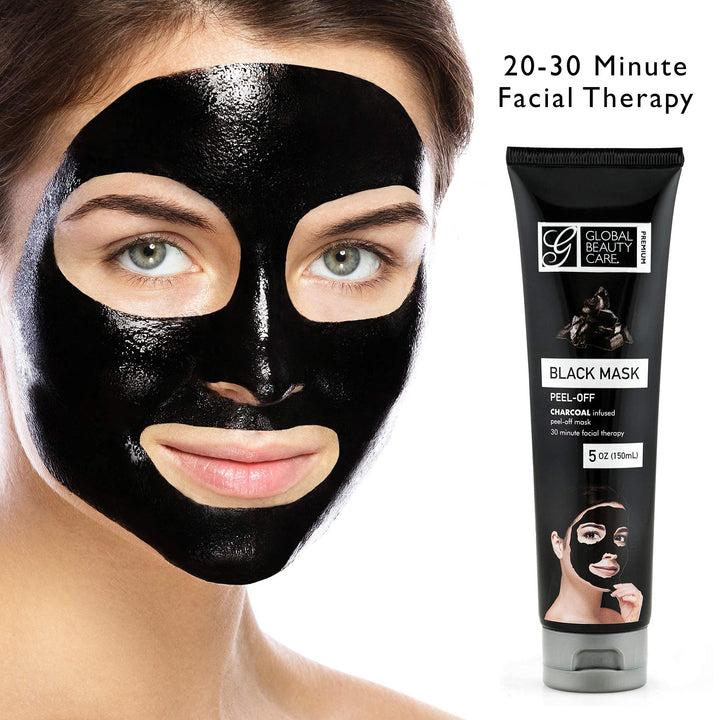Black Mask: Charcoal Infused Peel-Off Mask, 5 oz