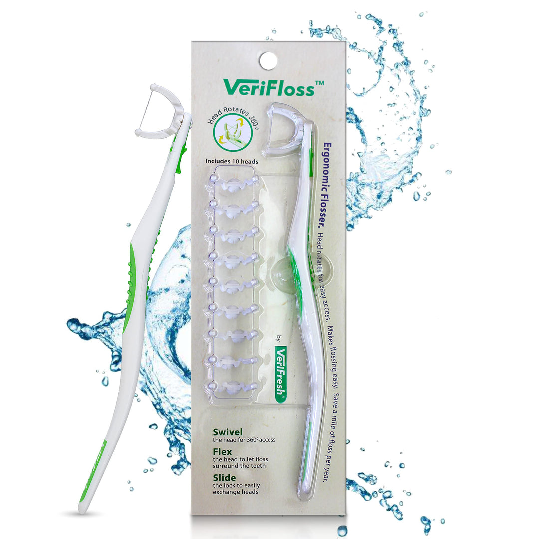 VeriFresh VeriFlosser- Swivel Head Flosser