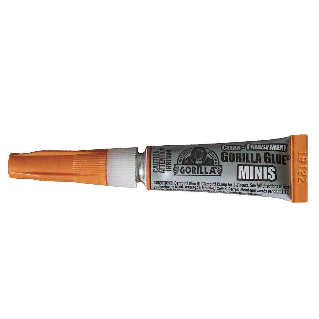 Clear Glue Minis, Four 3 Gram Tubes, Clear, (Pack of 1)