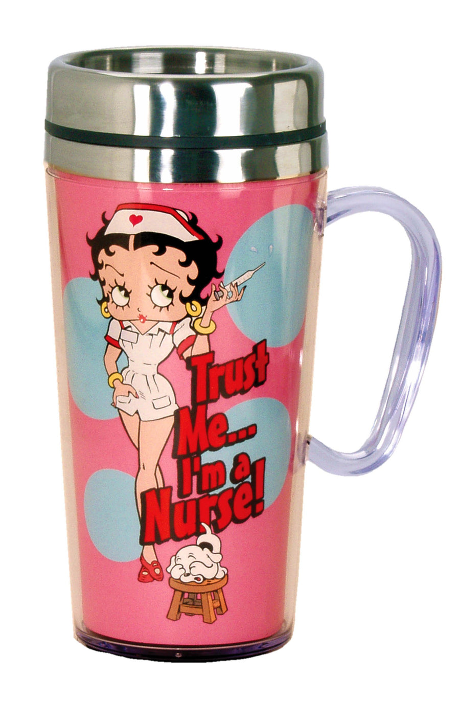 Spoontiques - Insulated Travel Mug - Betty Boop Nurse C