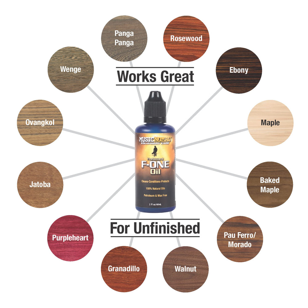 Music Nomad MN105 Fretboard Oil Cleaner and Conditioner