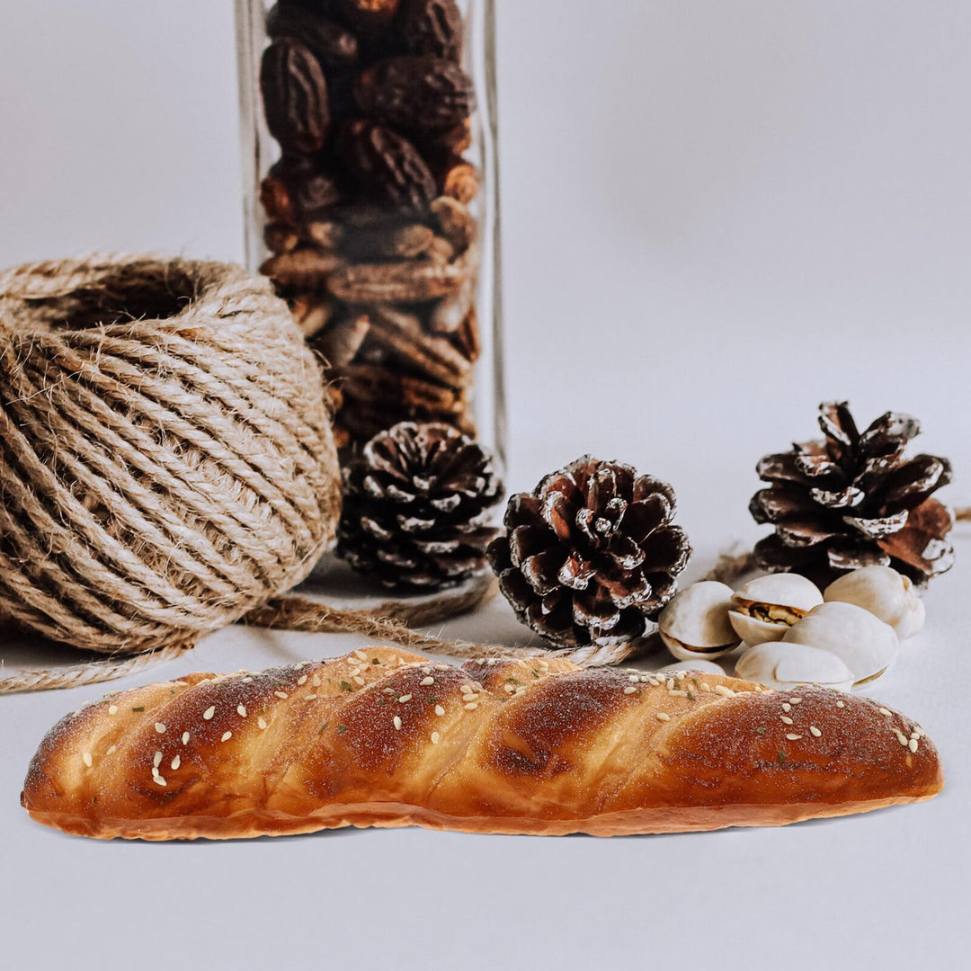 STOBOK Simulated Artificial Bread Prop: Fake Bread Adornment Table Photo Prop for Indoor, French Loaf Bread Lifelike Bread Dessert for Decoration Display