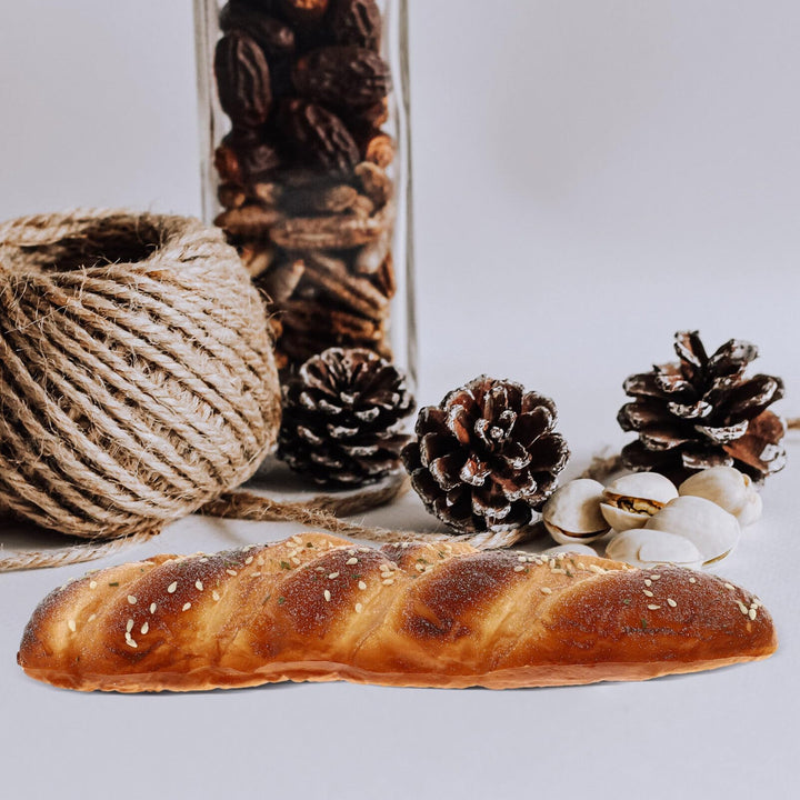 STOBOK Simulated Artificial Bread Prop: Fake Bread Adornment Table Photo Prop for Indoor, French Loaf Bread Lifelike Bread Dessert for Decoration Display