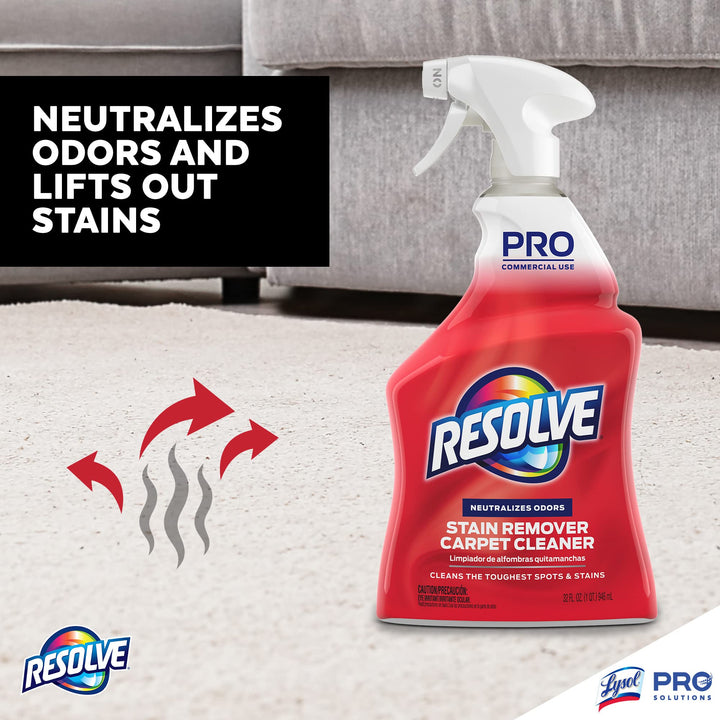Resolve Professional Strength Spot and Stain Carpet Cle