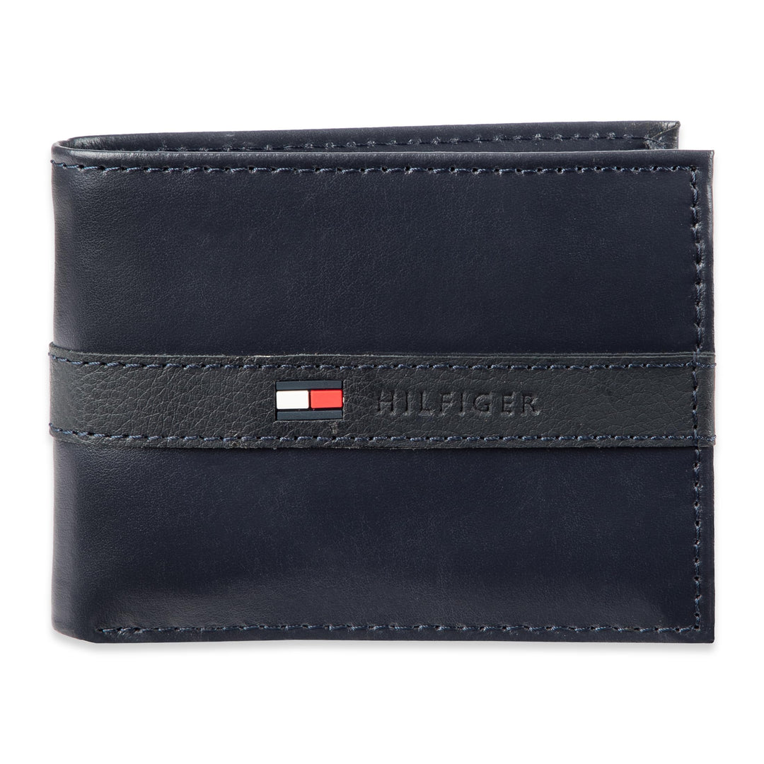 Tommy Hilfiger Men&#39;s Leather Wallet – Slim Bifo