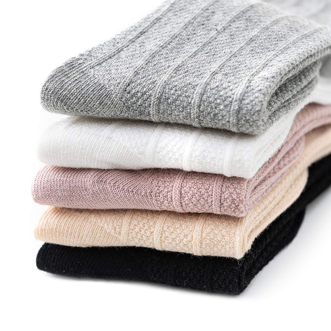 Baby Girls Knee High Socks Tube Cute Stockings Long Unisex Infants Toddler Sock Tights Baby Multicolor 3-12 Months