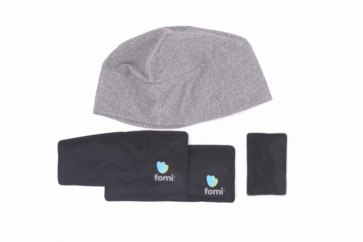 Migraine Gel Ice Hat by FOMI Care | Cooling Headache Pa