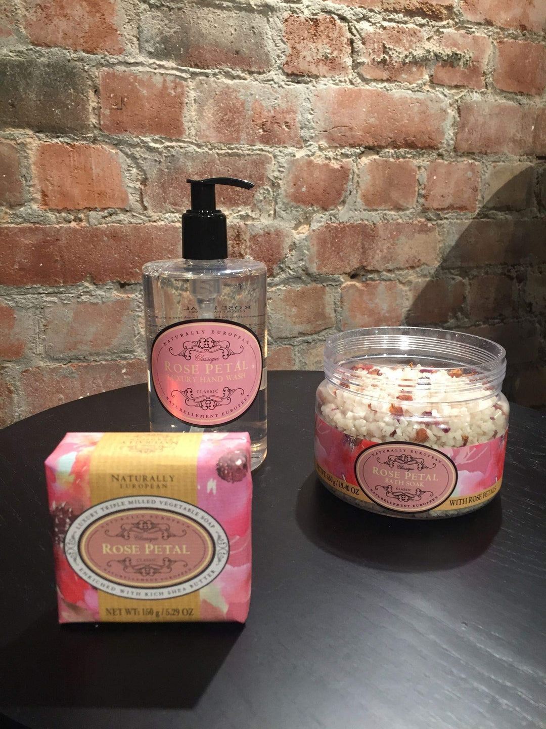 Naturally European 17-Oz. Hand Wash, Rose Petal