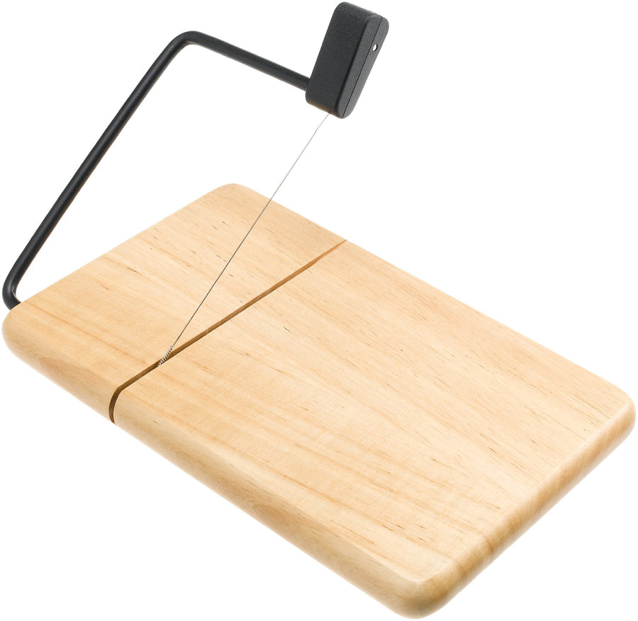 Thick Beechwood Cheese Slicer, 9 ½ x 6 x