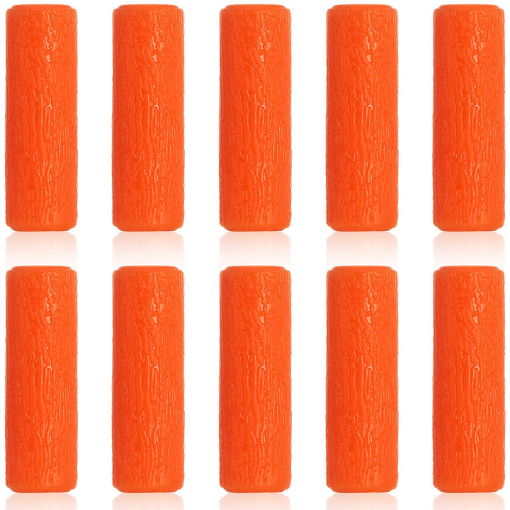 10 Pieces Aligner Chewies for Aligner Chompers Aligner Trays Seater Chewies (Orange)