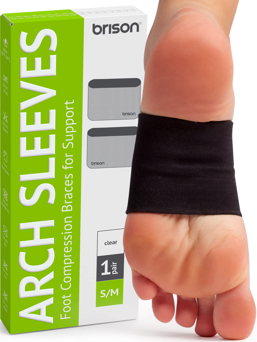 Compression Arch Support Braces for Men Women - Elastic