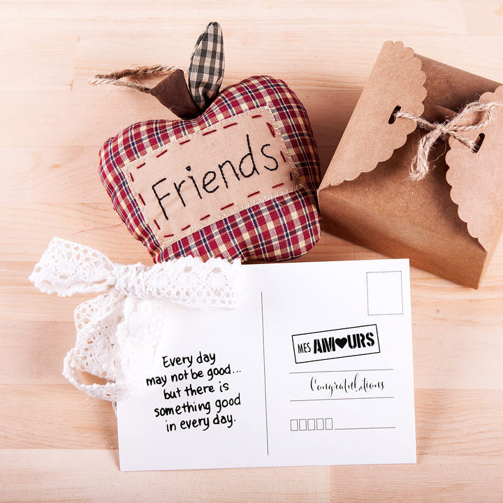 10 Pieces Words Theme Clear Stamps Silicone Stamp Cards Scrapbooking Stamps with Different Sentiments, Greeting Words Patterns for DIY Card Making Embossing Album Decor Crafting