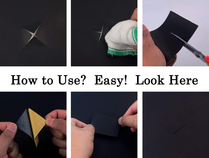 Leather Repair Patch Tape for Couches 2packs kit 3X55inch Self-Adhesive refinisher cuttable for Furniture Sofa Vinyl Car Seats Couch Chairs Shoes First Aid Patch Fix(Beige Yellow, 3X55 inch)