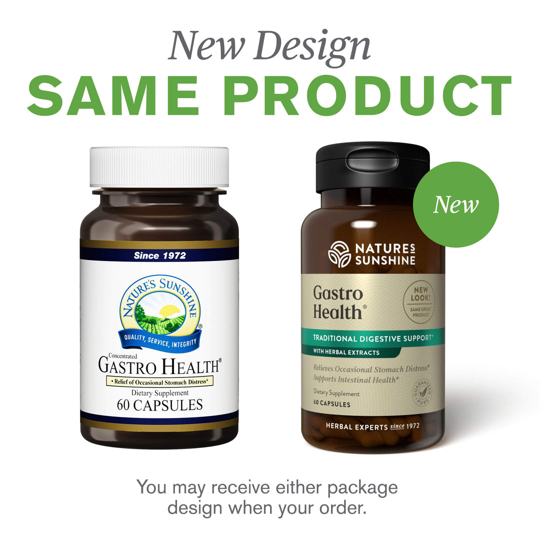 Nature&#39;s Sunshine Gastro Health Conc. (60 caps)