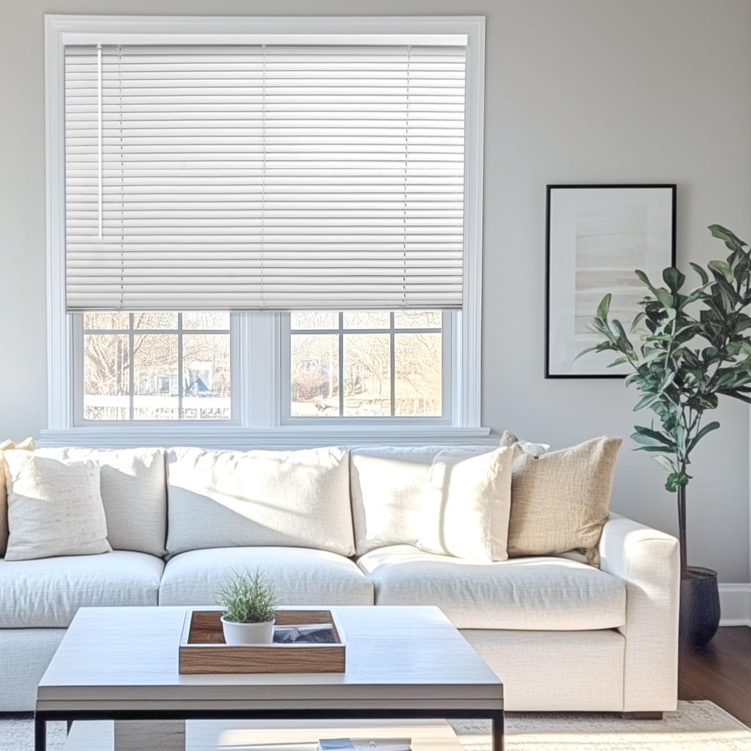 Blinds for Windows , Mini Blinds , Window Blinds , Door Blinds , Blinds &amp; Shades , Camper Blinds , Mini Blinds for Windows , Horizontal Window Blinds , Gloss White, 36W X 60H