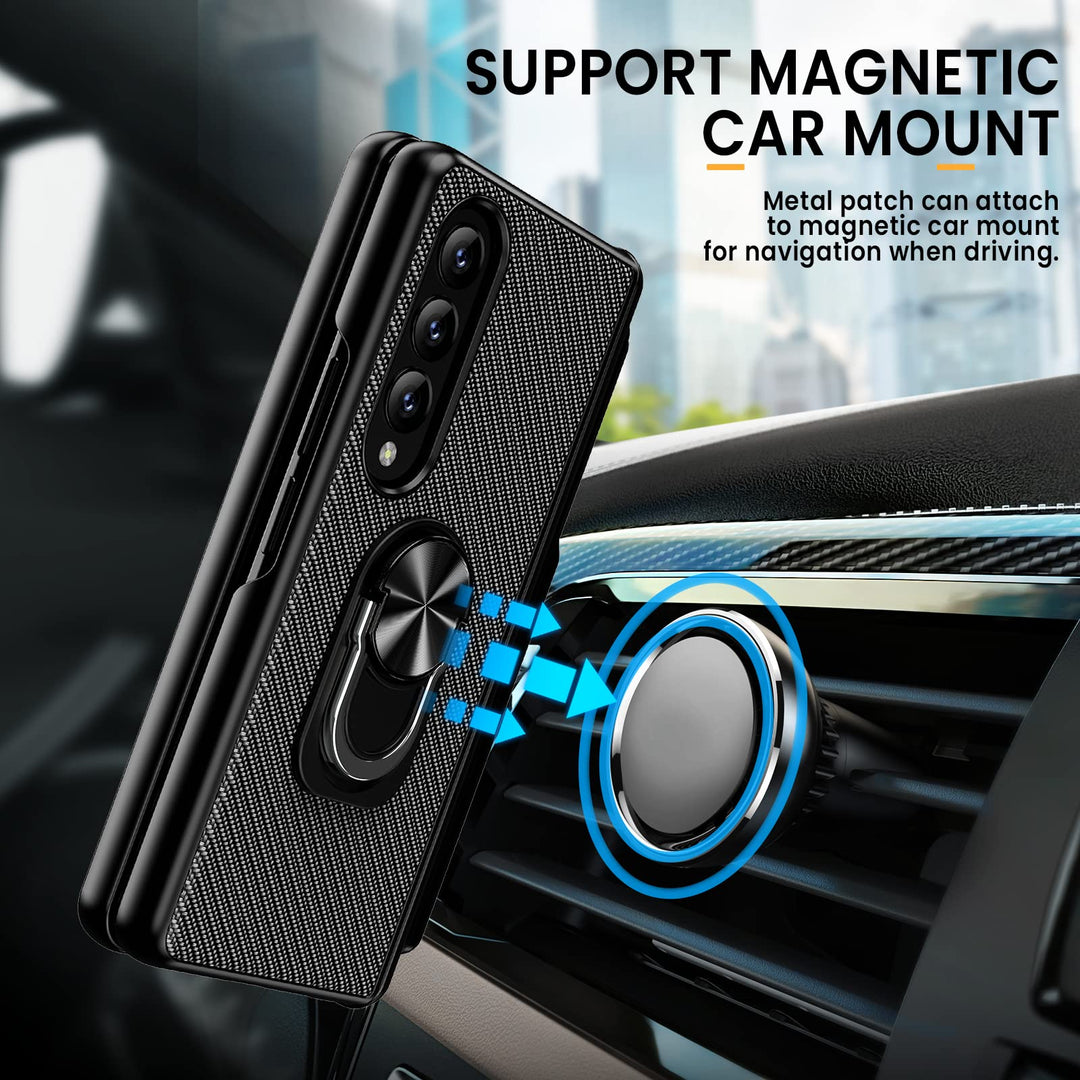 Caka Case Compatible for Z Fold 4 Case, Galaxy Z Fold 4