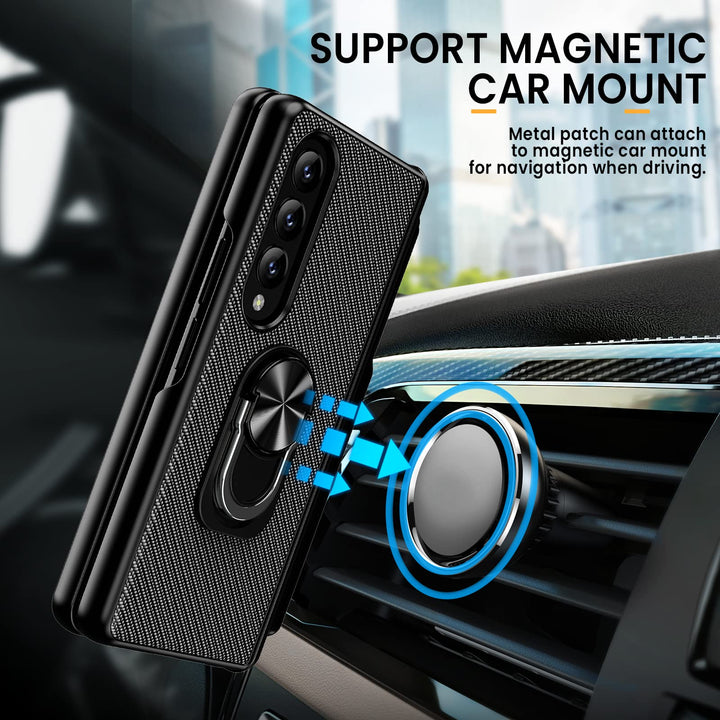 Caka Case Compatible for Z Fold 4 Case, Galaxy Z Fold 4