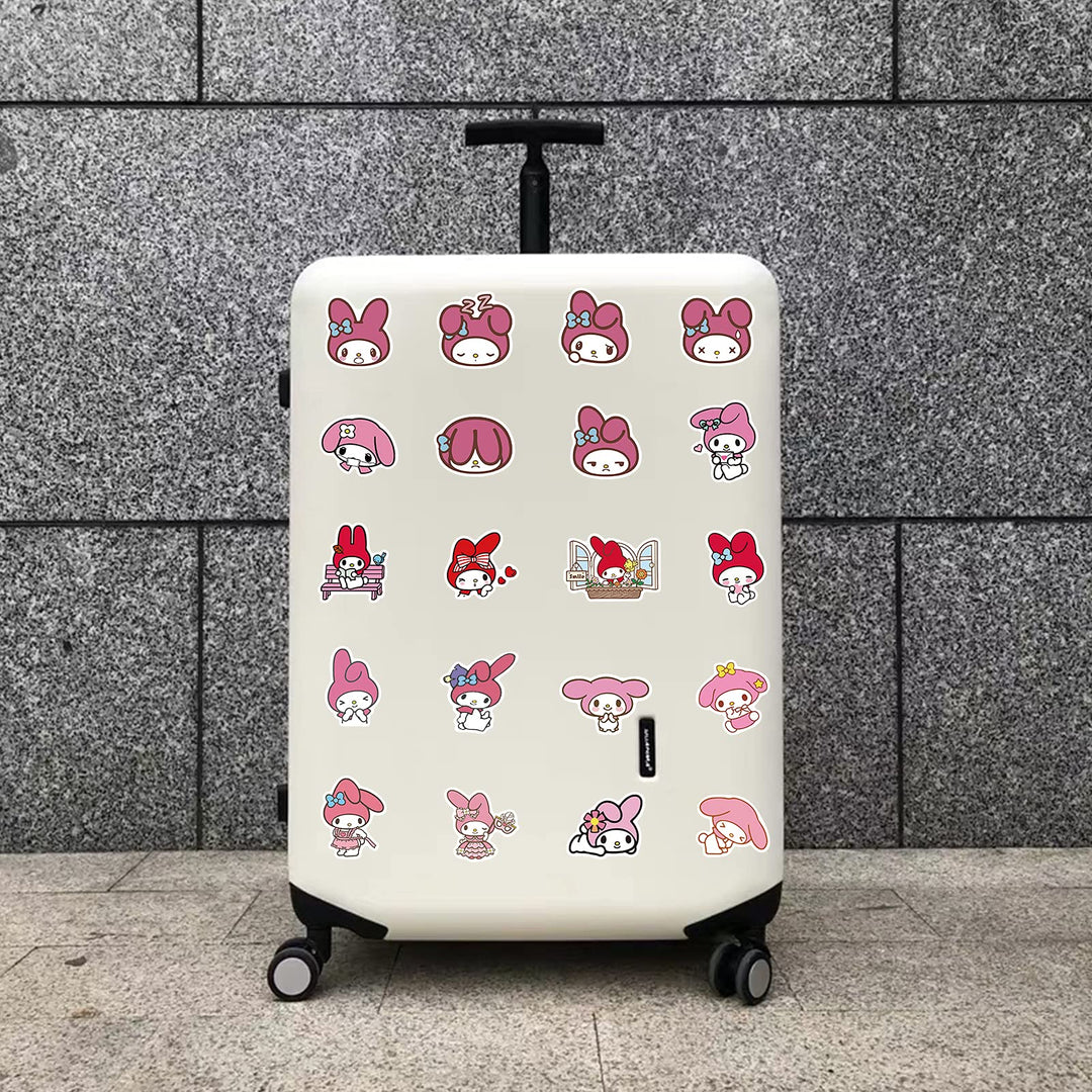 Kawaii Stickers Pack 200PCS Waterproof Vinyl Stickers for Water Bottle, Phone Case,Luggage