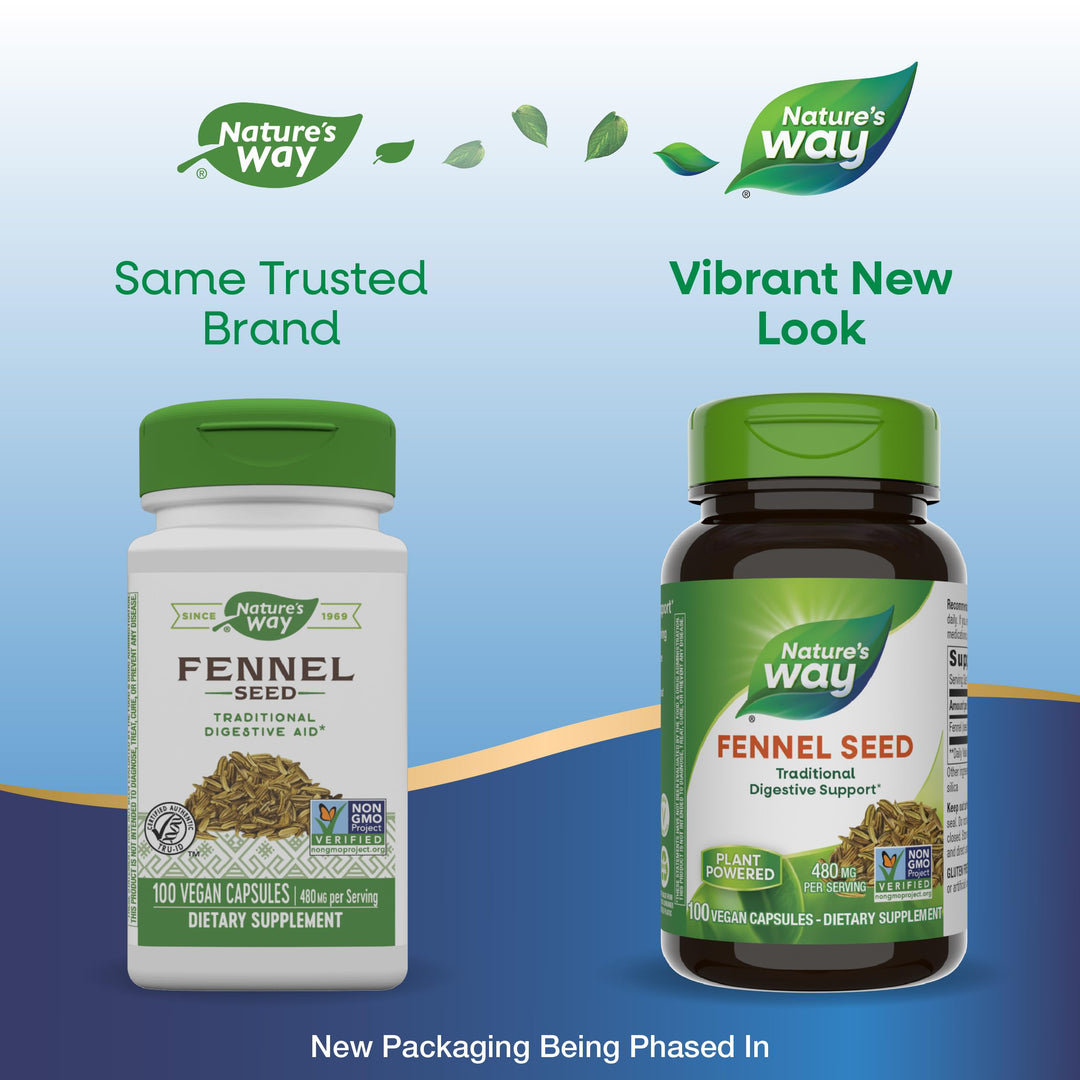 Nature&#39;s Way Fennel Seed, Traditional Digestive
