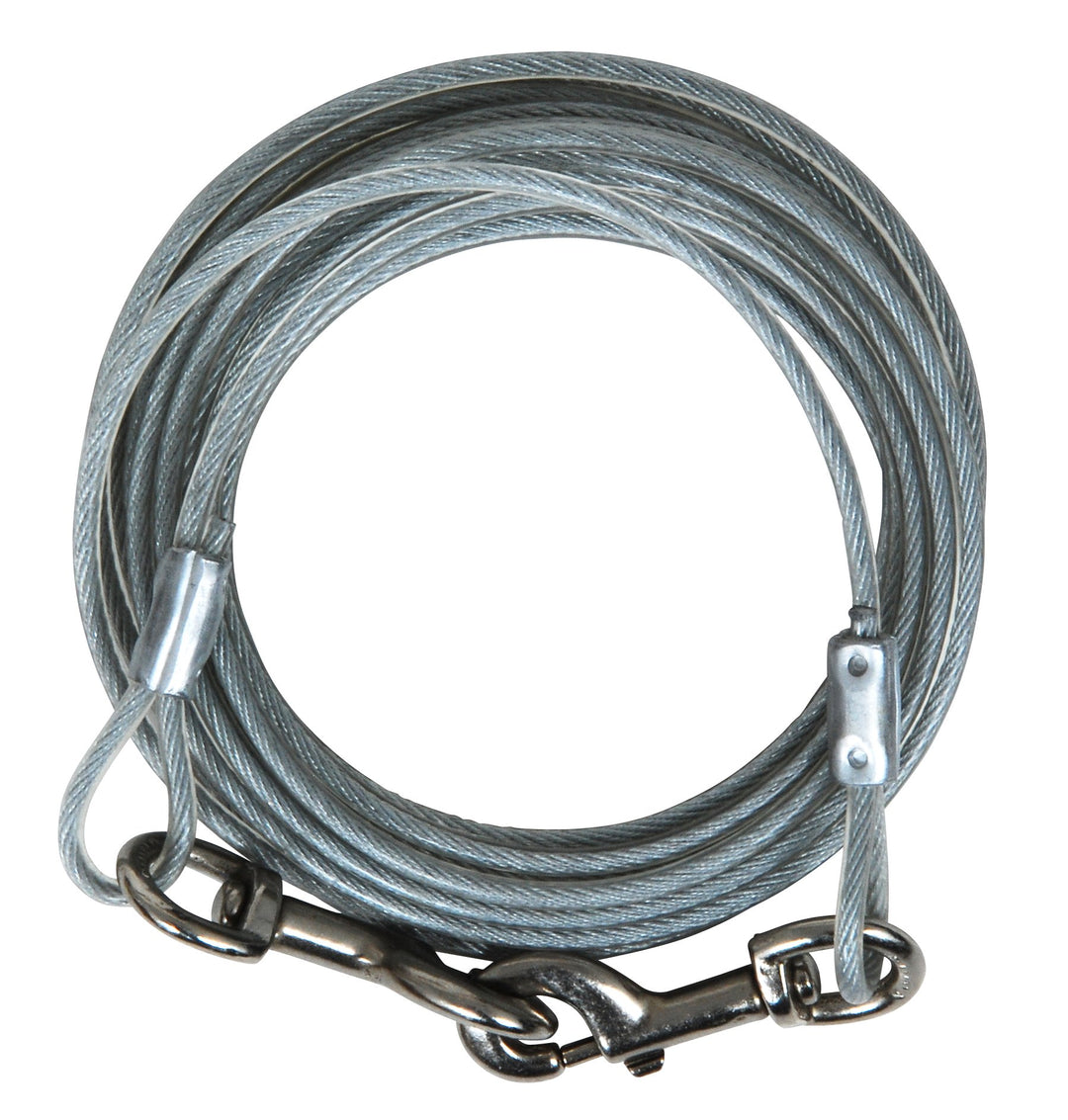 -144436 Aspen Pet Tieout Cable, 20 Feet