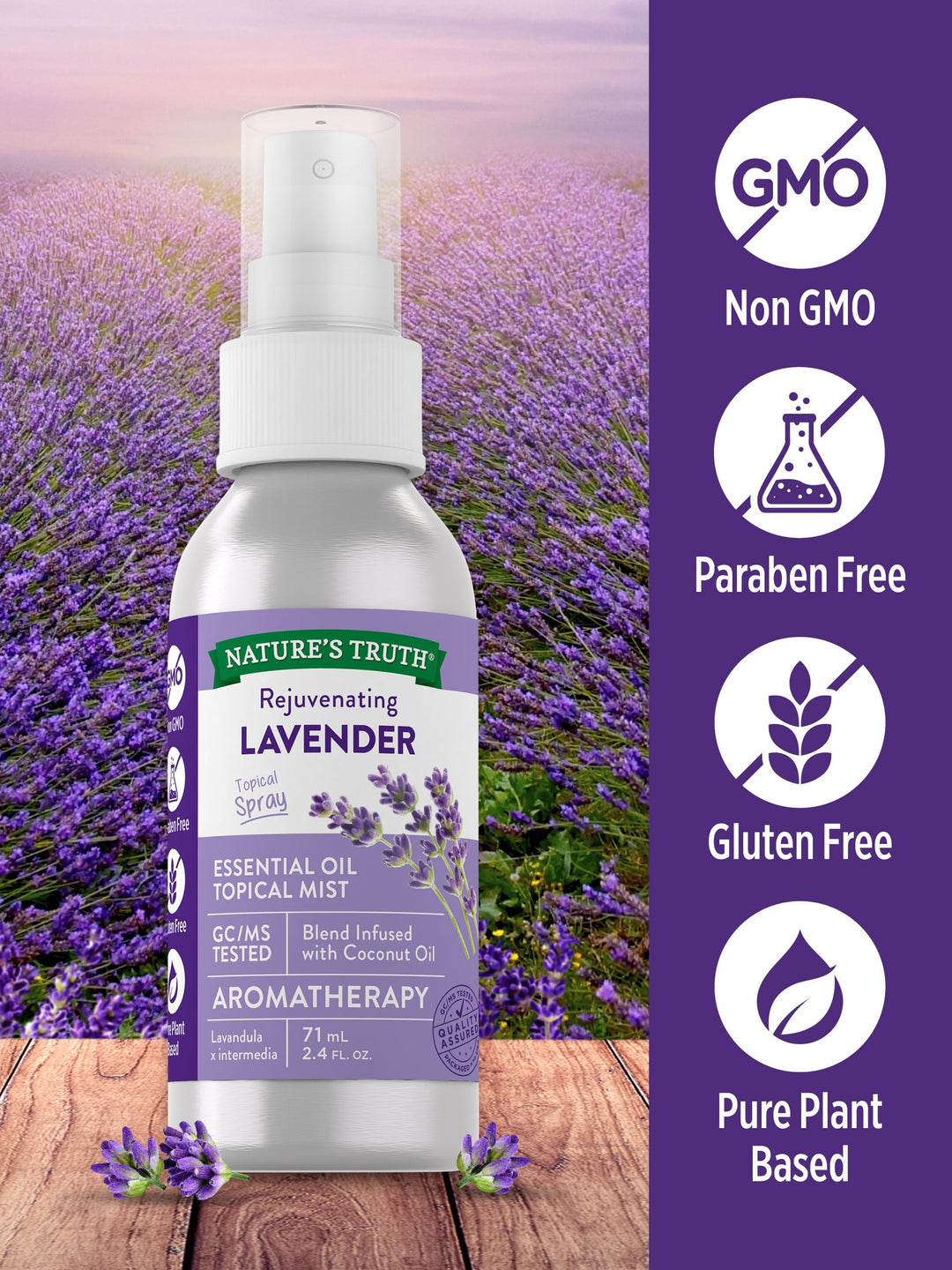 Lavender: Nature&#39;s Truth Mist Spray, Rejuvenati