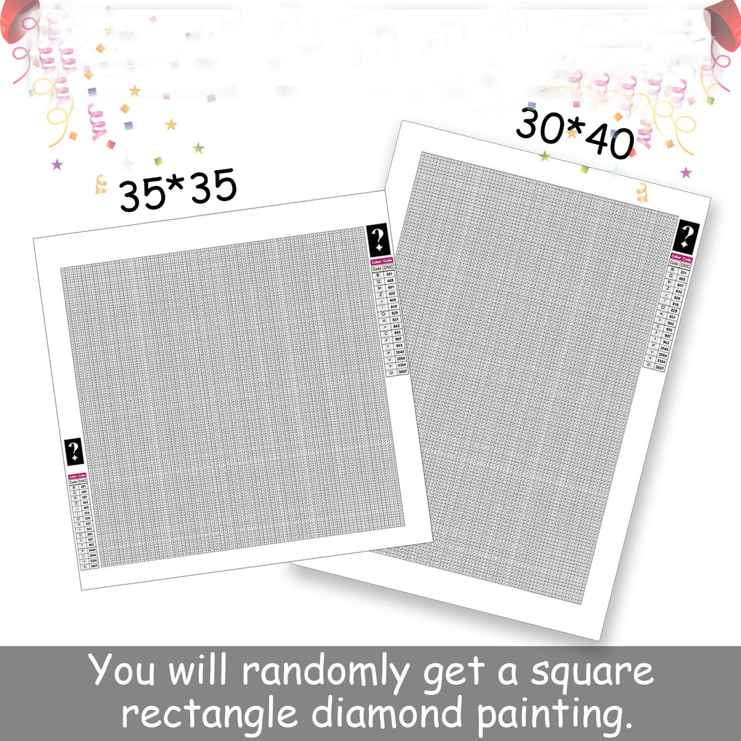 5D Random Flower Diamond Art Painting Kits Square Full Drill,DIY Paint with Diamonds Art Crystal Rhinestone Cross Stitch for Home Wall Craft Decorations